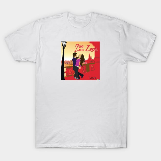 Romantic valentines Day T-Shirt by Best.Gifts.Gabriel